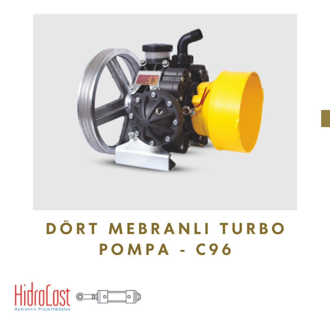 Dört Mebranlı Turbo Pompa